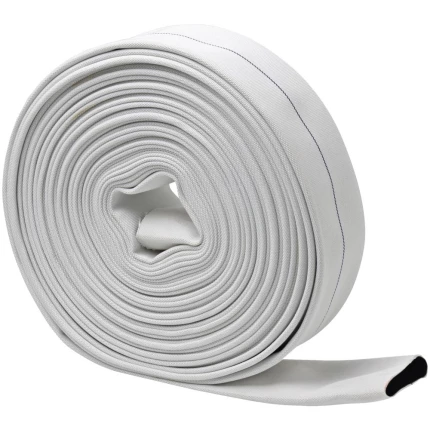 Brandslange hvid 65mm, rl/30m