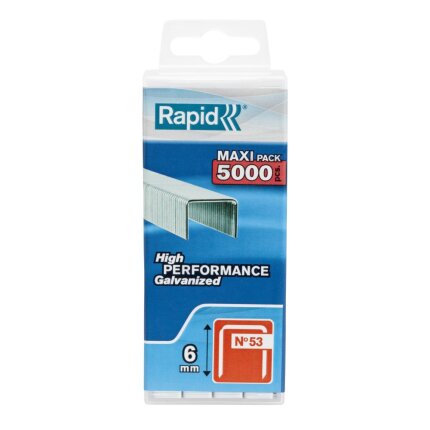 Rapid hæfteklammer nr.53 12mm/5000