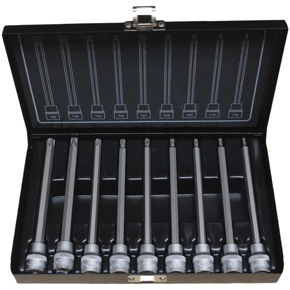 Stifttopsæt lang 3/8″ TX 10-50 Stifttopsæt lang 3/8″ TX 10-50