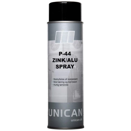 Unican P-44 zink/alu spray 500ml Unican P-44 zink/alu spray 500ml