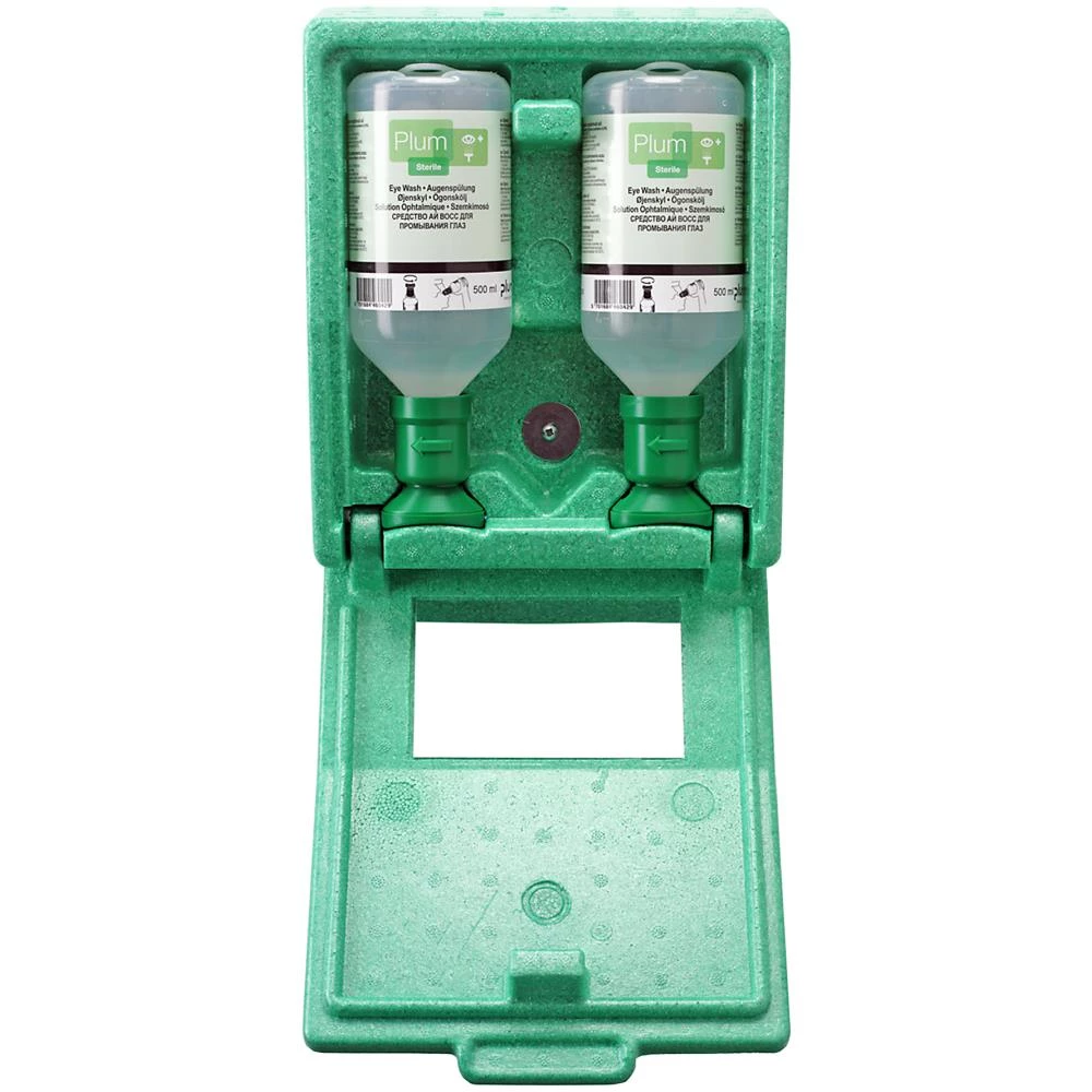 Plum øjenskylleboks med 2 flasker Plum øjenskylleboks med 2 flasker