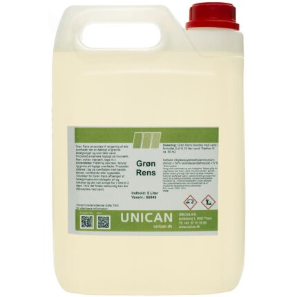 Unican grøn rens 5ltr