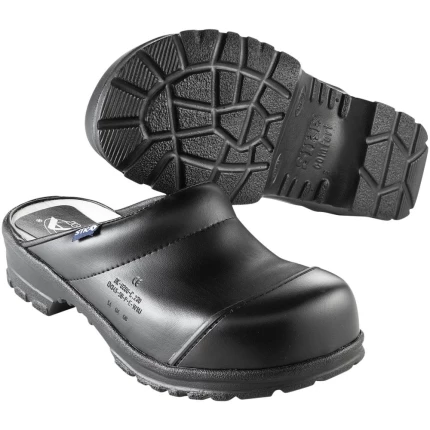 Comfort sik.træsko u/kap sort 54-45