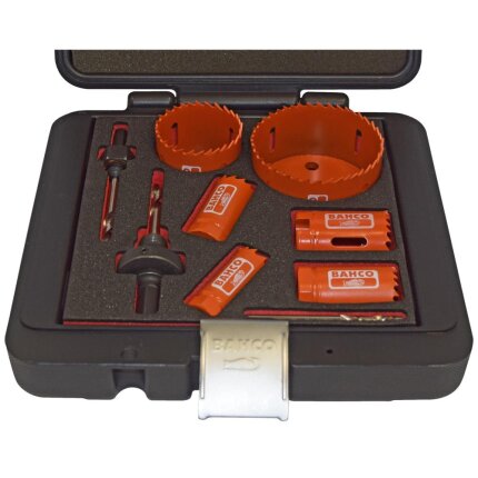 Hulsavsæt t/el 3834-SET-63-76 20-76mm, 9 dele