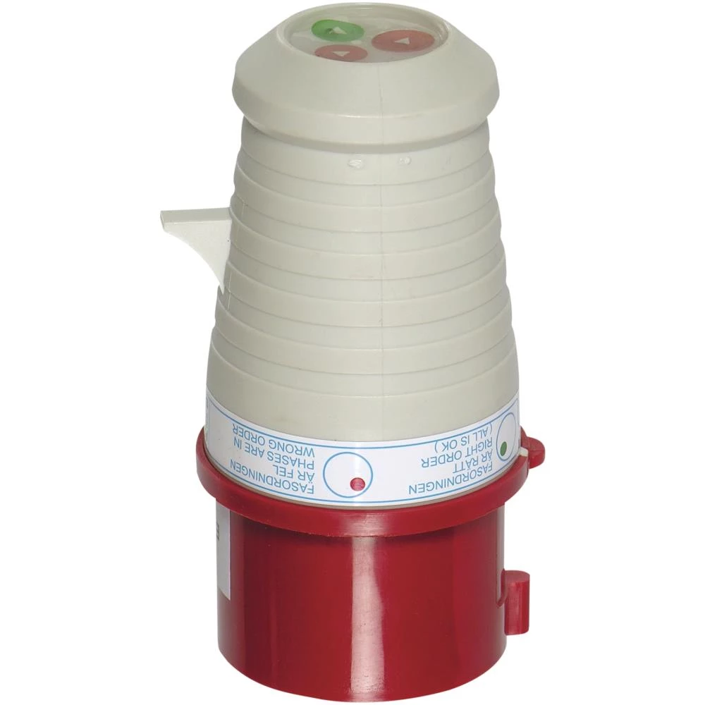 Fasefølgetester stikprop PRT 516 Fasefølgetester stikprop PRT 516