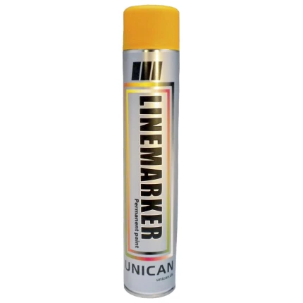 Unican linemarker spray gul 750ml Unican linemarker spray gul 750ml