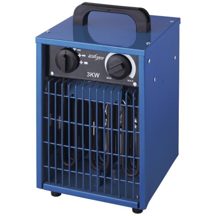 Blue Electric varmeblæser IP24 3kW/230V