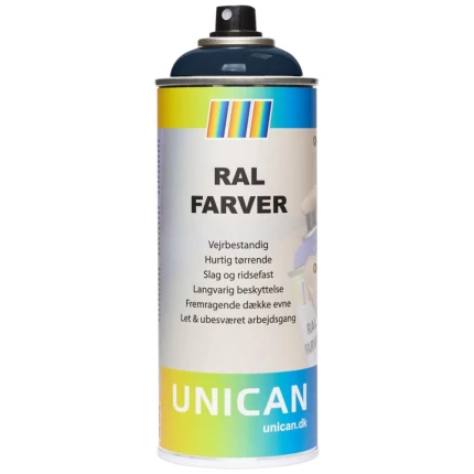 Unican RAL7012 basaltgrå spraymaling 400ml