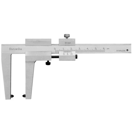 Skydelære t/bremseskiver 0-60 mm