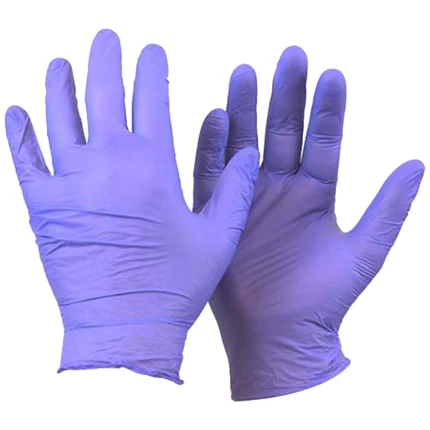 BlueStar engangshandske nitril pf blå