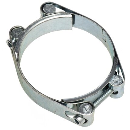 Pari spændebånd m/2 skruer SS316