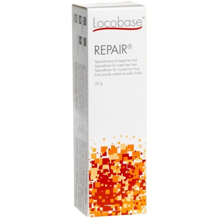 Locobase Repair fed hudplejecreme t/tør hud, 50 g