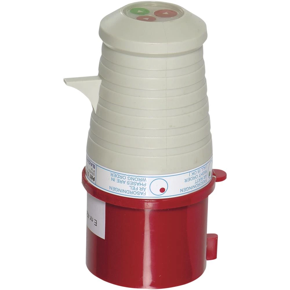 Fasefølgetester stikprop PRT 532 Fasefølgetester stikprop PRT 532