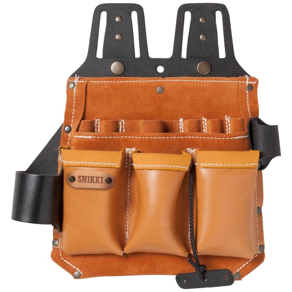Snikki værktøjsholder 9306 brun læder Snikki værktøjsholder 9306 brun læder