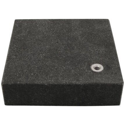 Granitbord 150×150×40mm DIN876/0, 1×M8 gevindhul