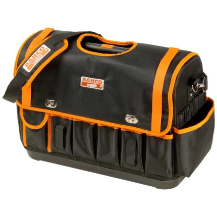 Værktøjstaske m/hård bund, åben top, 32ltr