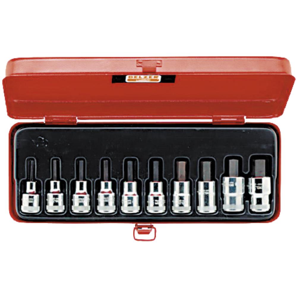 Hex-stifttoppesæt 7809 mm 1/2″ firk. Hex-stifttoppesæt 7809 mm 1/2″ firk.