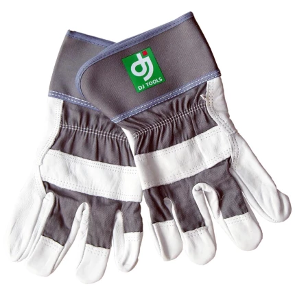 DJ TOOLS arbejdshandske oksehud str. 9