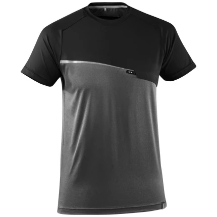 Advanced T-shirt 17782 fitted mørk petroleum M