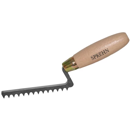Sprehn fugekradser m/træhåndtag, 6mm specialstål