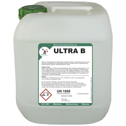 Ultra B sur rust/sod/kalkfjerner 5 ltr