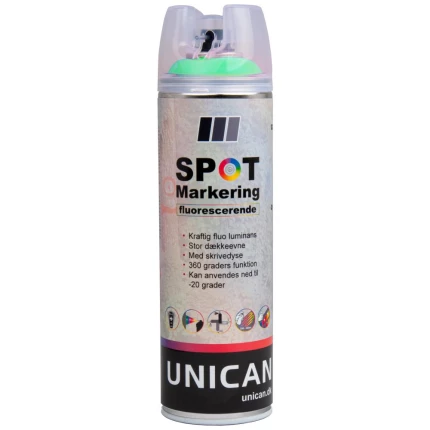 Unican Spot markérspray fluo-grøn