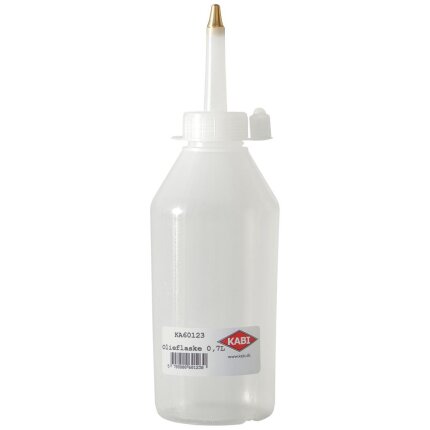 Kabi olieflaske m/messingspids 1,0 ltr
