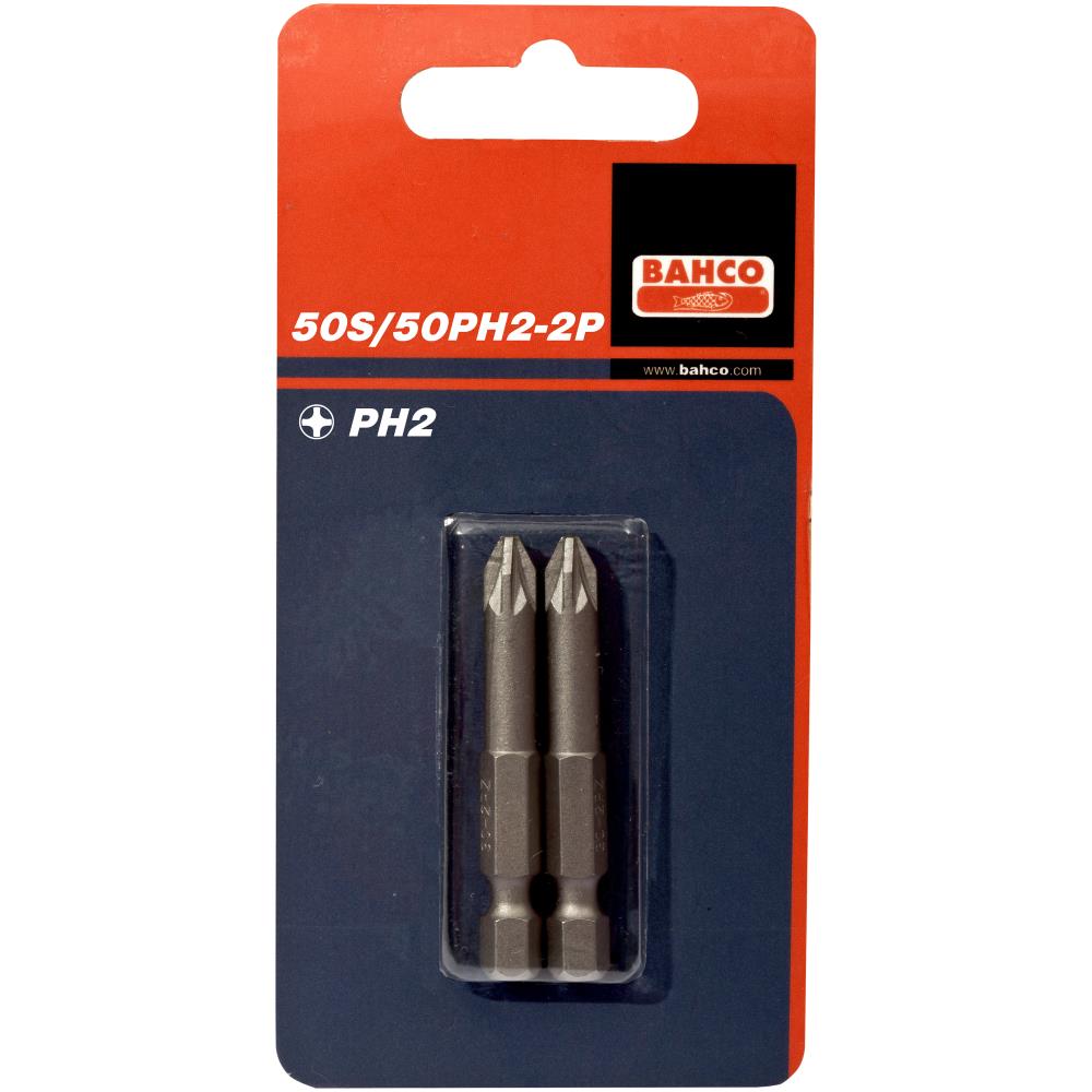 Bits 1/4″ PH1×50 mm pk/2 Bits 1/4″ PH1×50 mm pk/2