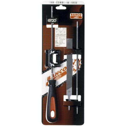 Kædesavfil m/lære 4,8 mm SB