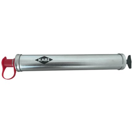 Påfyldningsprøjte m/studs og rød hætte