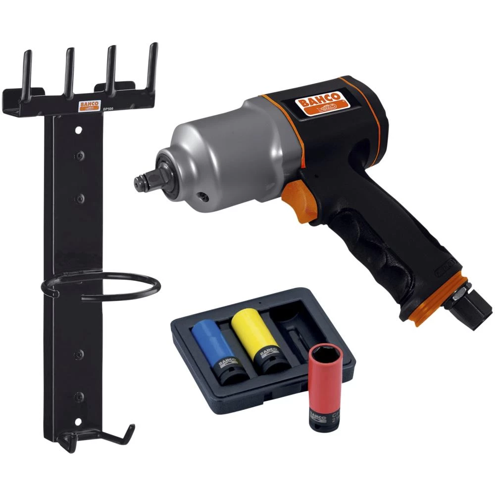 Pneum. slagnøgle 1/2″ m/3 toppe mv. BP815K2 Pneum. slagnøgle 1/2″ m/3 toppe mv. BP815K2