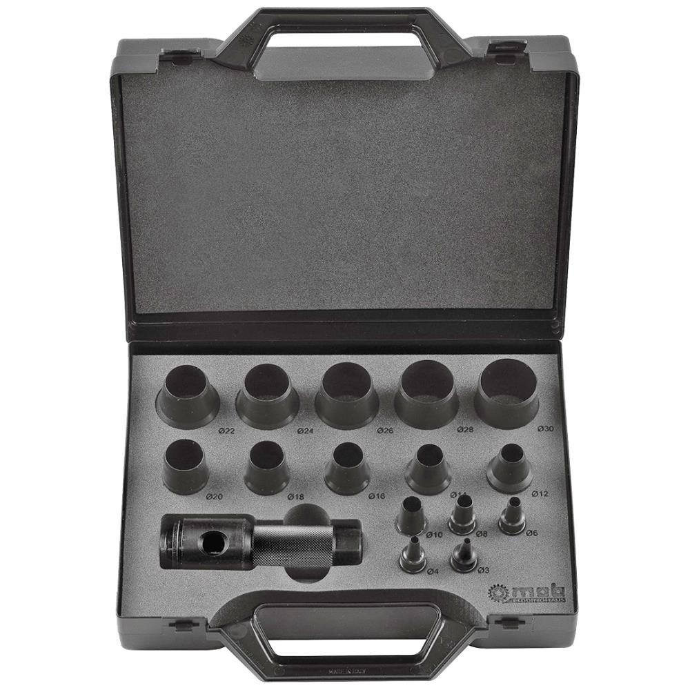 Huggepibesæt i metalkasse ø3 20 mm Huggepibesæt i metalkasse ø3 20 mm