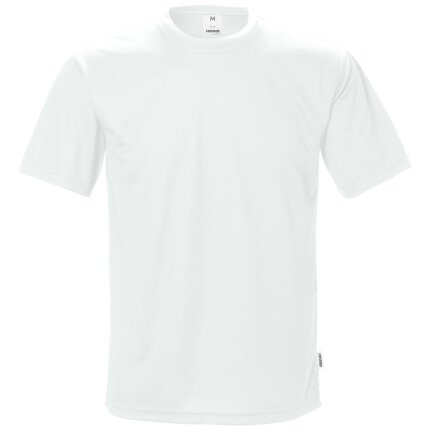 Match Coolmax T-shirt K/Æ hvid XL