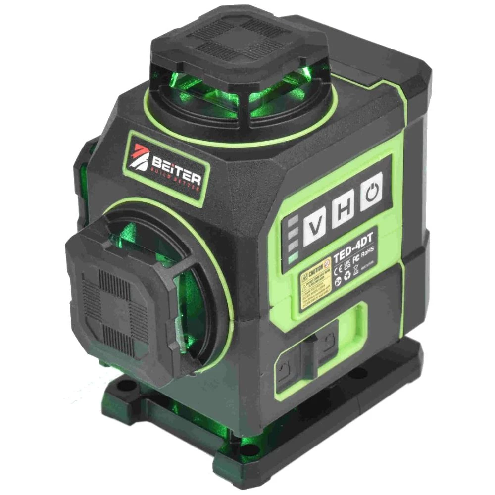 Beiter TED-4DT krydslaser 4×360°grøn, maks. 20mtr Beiter TED-4DT krydslaser 4×360°grøn, maks. 20mtr