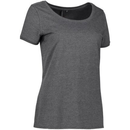 T-shirt fitted dame 0541 sort L