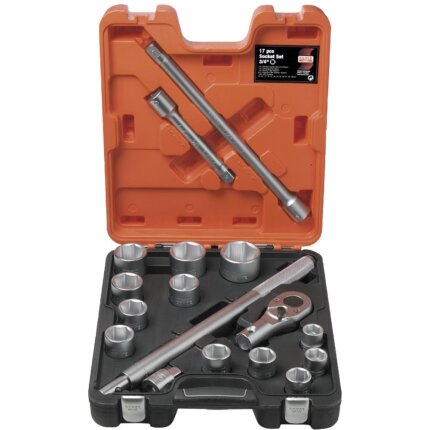 Topnøglesæt SLX-17 3/4″ 22-50mm, 17dele