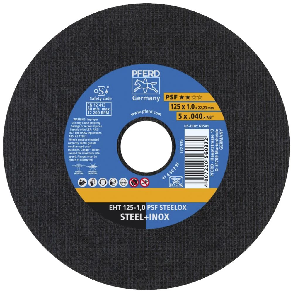 Pferd skæreskive EHT 150-1,6 PSF steelox Pferd skæreskive EHT 150-1,6 PSF steelox