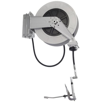 Slangeopruller f/fedt åben 1/4″×10mtr m/pistol