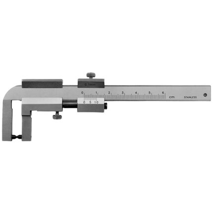 Skydelære f/bremseskiver 0-60×0,1mm