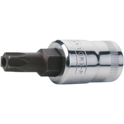 Torx top 1/4″ firk. TR20 m/hul