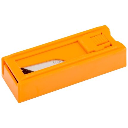 Trapezblade t/hobbykniv, dispenser m/10 stk