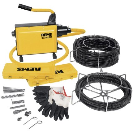 REMS rørrensemaskine Cobra 22 m/sæt 16+22