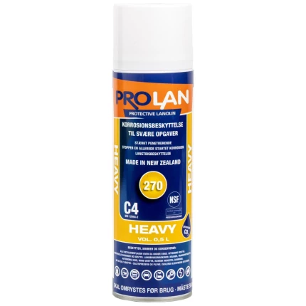 Rustbeskyttelse Prolan Heavy spray 0,5 ltr
