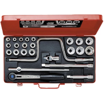 Topnøglesæt mm 1/2″ firk. 7819DRN