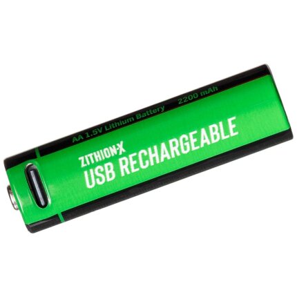 Coast AA 2400mAh USB-C genopl. batterier, 4stk