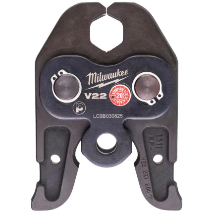 Presstang f/M18 press-maskiner, V-profil, 22 mm