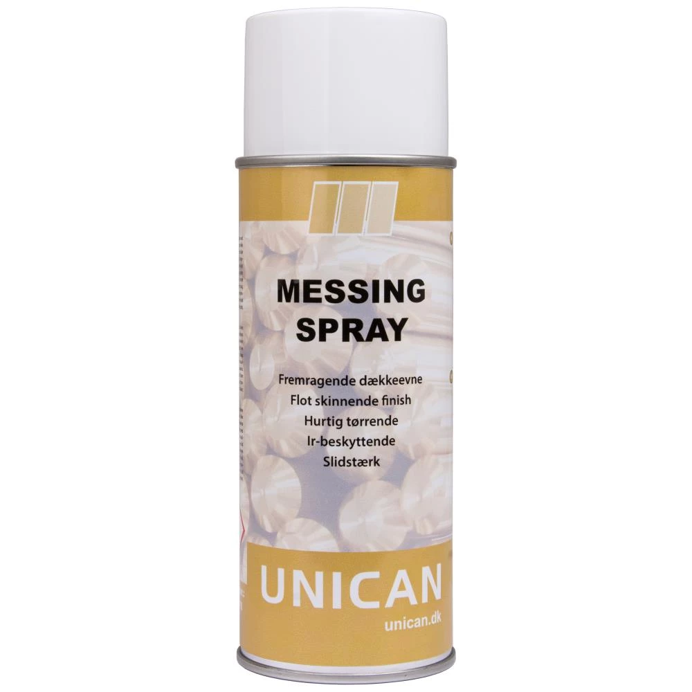 Unican lakspray ‘messing’ 400ml Unican lakspray ‘messing’ 400ml