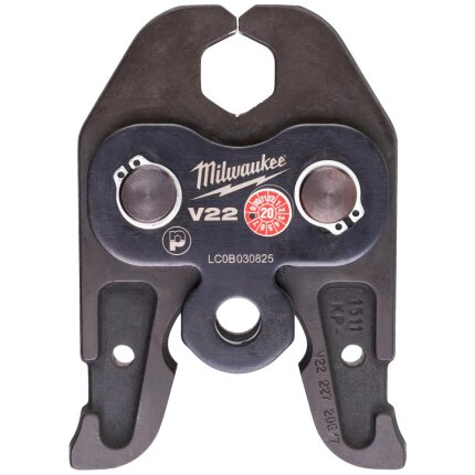 Presstang f/M18 press-maskiner, V-profil, 22 mm