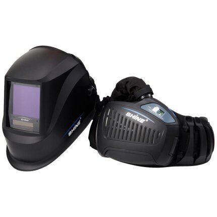 Shine 6000X-HD+PAPR svejsehjelm m/TH3 åndedrætsv.