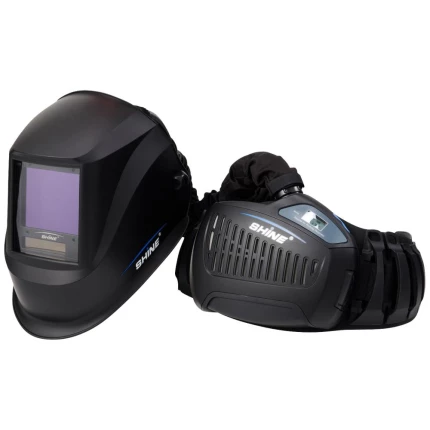Shine 6000X-HD+PAPR svejsehjelm m/TH3 åndedrætsv.